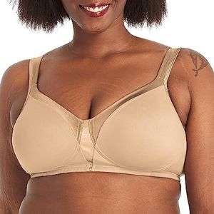 Playtex Women's 18 Hour Sensational Sleek Wirefree Bra, Nude, 38DDD