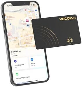 VOCOlinc Wallet Tracker, Intelligent Bluetooth Locator, Item Locator, Compatible with Where? APP (iOS Only), Item Finder for Purse, Luggage, Suitcase, Bag, Backpack and More, Ultra Thin