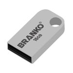 BRANKO Metal Body Pen Drive 16GB USB 2.0 – Durable Flash Drive with 5-Year Warranty, Compact and Reliable Memory Stick for PC, Laptop, and More