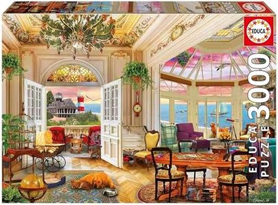 Educa - 3000-piece Puzzle for Adults | Coastal Life | Includes Lost Piece Service While Supplies Last | Dimensions: 120 x 85 cm | Ages 14 and up (20332)