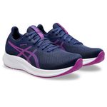 Asics Women's Patriot 13 Sneaker, Blue Expanse Bold Magenta, 6 UK