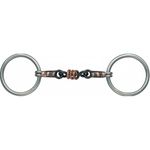 Shires Sweet Iron Copper Roller Snaffle (6")