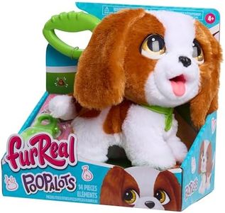 furReal Poop-A-Lots Cavalier King Charles Spaniel Interactive Toy Pet for Kids, Feeding & Walking Play, Includes Leash & Poop Scoop, Ages 4 and Up by Just Play