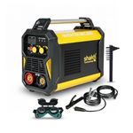 Shakti Technology MMA-200G Inverter ARC Compact Welding Machine (IGBT) 200A with Hot Start and Anti-Stick Functions - 1 Year Warranty, Metal, Multicolor
