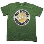 Bob Marley T Shirt Jamaica's Finest Logo New Official Unisex Green Size L