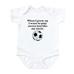 CafePress Play Soccer Like My Uncle