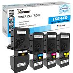 TOPRINT 4 Colors Compatible Toner Cartridges TK5440 TK-5440 TK 5440 2600 Pages Black & 2200 Pages C M Y for Kyocera ECOSYS MA2100 MA2100cwfx MA2100cfx PA2100 PA2100cx PA2100cwx Printers