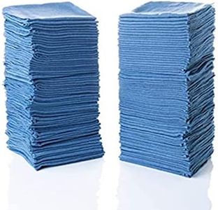 Simpli-Magic 79185 Shop Towels 14”x12”, Blue, 100 Pack