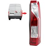 BIAREN Rear Right Tail Light Lamp Lens For Renault Master Mk3 Vauxhall Opel Movano B Nissan NV400 265500023R 93197461 4419379 2655000Q0F