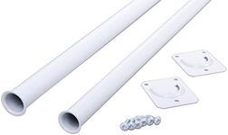 Closet Pro CD-0024-18/30WT Heavy Duty Adjustable Rod, 18 by 30-Inch, White