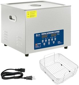 Garvee 22L Ultrasonic Cleaner with Heated Function, Digital Timer & Stainless Steel Tank, Commercial Ultrasonic Cleaning Machine for Auto Parts, Industrial Components, Jewelry, Glasses