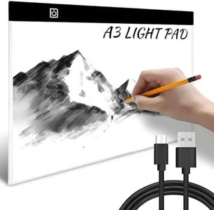 Yotsuba A3 Light Box - Ultra-Thin LED Tracing Board with Adjustable Brightness for Tattoo Drawing, Diamond Painting, Streaming, Sketching, Animation, Stenciling, and X-ray