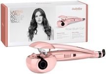 BaByliss Rose Blush Curl Secret Car Curler, Automatic Curling Iron with 2 Temperature Levels, Pink, 10.1 x 3.3 cm, 2664PRE