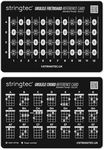 NEW! Ukulele Chord and Fretboard Notes Learning Practise Aid, Pocket Reference Card with Printable and Digital Media Assets for Beginner and Progressing Ukulele Player - Right Handed