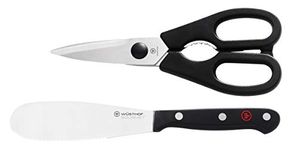 WÜSTHOF Gourmet 2-Piece Spreader and Shear Set, Black