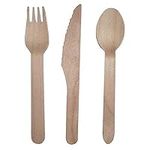 Amscan 9906878 Wooden Cutlery Set 2