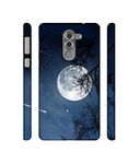 Casotec Night Moon Design 3D Printed Hard Back Case Cover for Huawei Honor 6X