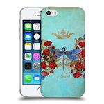 Head Case Designs Officially Licensed Jena DellaGrottaglia Dragonfly Garden Insects Soft Gel Case Compatible With Apple iPhone 5 / iPhone 5s / iPhone SE 2016