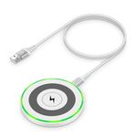 Fast Wireless Charger Samsung Charging Pad Wireless Phone Charger for Android Samsung Galaxy S24 Ultra S24 S23 FE S22 S21 S20 S10,Google Pixel 8 Pro 8 7a,iPhone 15 Pro Max 14 13 12