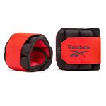Reebok Unisex's Flexlock Ankle Weights, Black, 2 kg