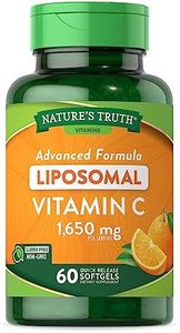 Nature's Truth Liposomal Vitamin C | 1650mg | 60 Softgels | Non-GMO & Gluten Free Supplement | by