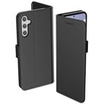 Aiziki For Samsung Galaxy S24 FE Case Wallet Premium Leather Flip Case with Card Slots Magnetic Closure Kickstand Shockproof Protective Compatible with Samsung Galaxy S24 FE Phone Case-Black