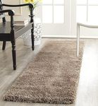 Irsha Carpets Extra Soft Luxury Area Rug Fluffy Carpet Living Room Shaggy Carpet 2-inch Thick Carpet (Beige, 2x4 Feet)