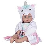 Adora Baby Bath Toy Unicorn, 13 inch Bath Time Doll with QuickDri Body