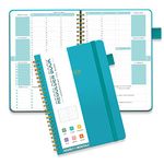 Monthly Planner With Notebook Wires