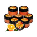 Lip Balm - â€šÃ– Renewal Theraphy - â€šÃ– Orange & Shea Butter Flavor - â€šÃ– All Natural - â€šÃ– Pack of 8 X 10 Gms(0.35 Ounces) in Tin - Vaadi Herbals