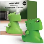 OTOTO NEW Dracowave Microwave Cleaner - Dragon Microwave Steam Cleaner, Cleans Grime in Minutes with Water and Vinegar - Cute Kitchen Gifts Accessories, Funny Kitchen Gadgets, White Elephant Gifts