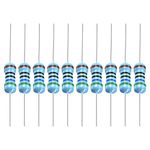 YOKIVE 100 PCS Metal Film Resistors, 560 Ohm Resistor with 1/2W 1% Tolerance, Lead, Good for DIY Electronic Projects (5 Color Bands, 9±1mm)