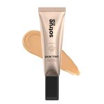 SOTRUE Skin Tint with SPF30 | 4-in-1 Primer, Moisturizer, Foundation & Sunscreen | Light to Medium Coverage, Dewy Glow Finish | Hydrating Formula with Collagen Peptide, NMF Complex & Vitamin E | 35ml - Almond
