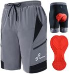 Sportneer Padded Bike Shorts Men's 