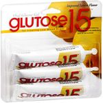 Glutose 15 gm Oral Glucose Gel, One Dose Tube With LEMON Flavour - 3 Ea