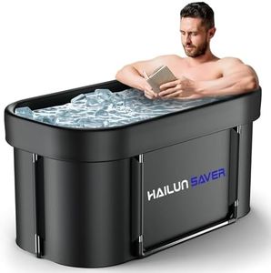 Ice Bath Tub for Athletes 450L Portable Cold Plunge Tub, Ice Baths for Cold Water Therapy, Ice Pod Cold Plunge for Home, Gym, Indoor and Outdoor Use