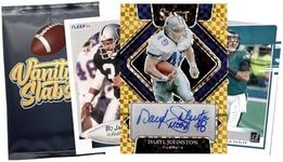 Vanity Slabs Football Mystery Pack - Random Autographed, Relic and Rookies Trading Cards | Mystery Sports Cards, Foil Mystery Packs Pack of 1