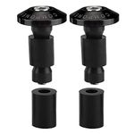 Bar End Plug,Handlebar Grips Plug,22mm 7/8inch Motorcycle Handlebar End Slider Plug s Replacement for Racing ATV Offroad (Black)