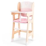 New Classic Toys 10775 Wooden Doll Chair with Pillow, Medium