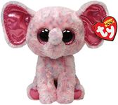 Ty Beanie Boos Ellie Pink Speckled Elephant Regular Plush