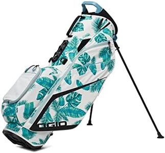 OGIO Golf Fuse 4 Stand Bag (Twilight Tropics Gray)