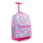 J World New York Sunrise Rolling Backpack, Blue Raspberry, One Size