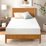 ZINUS 6 Inch Green Tea Memory Foam Mattress [New Version], Twin, Fiberglass Free, Medium Firm Feel, Zoned Pressure Relief, Certified Safe Foams & Fabric, Mattress in A Box