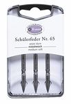 Brause 300065B - Pack of 3 metal l'Ecolière nibs