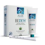 Aloe Cadabra BEDEW Organic Intimate Moisturizer System for Vaginal Dryness, Menopause and Personal Comfort with 14 Screw-on Applicators, 85 ml