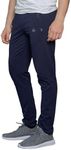 SCR Mens Sweatpants Tall Length 36 Inch Inseam. 34Wx36L Mens Joggers with Zipper Pockets and Drawstring Elastic Waist (Navy)