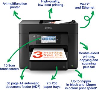Epson WorkForce WF-4830 All-in-One Wireless Inkjet Printer