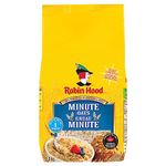 Robin Hood 100% Whole Grains Minute Oats, 1kg, Made with 100% Canadian Oats