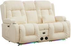 TUNYI Power Loveseat Recliner Sofa 