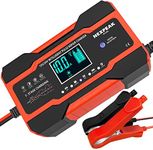 10-Amp Car Battery Charger, 12V and